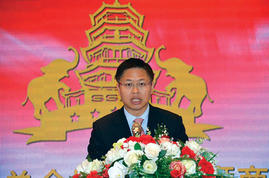 泰国石狮两会隆重举办成立5周年庆典 600余嘉宾出席晚宴共同庆祝 泰国石狮两会隆重举办成立5周年庆典 600余嘉宾出席晚宴共同庆祝