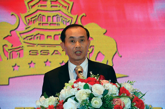 泰国石狮两会隆重举办成立5周年庆典 600余嘉宾出席晚宴共同庆祝 泰国石狮两会隆重举办成立5周年庆典 600余嘉宾出席晚宴共同庆祝