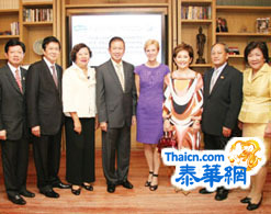 洪百川主席宴请美驻泰新任大使 美国大使表示继续对泰国afs给予支持