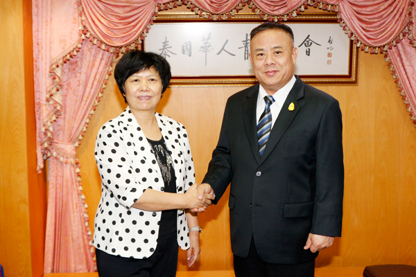 青商会欢迎揭阳市副市长林丽娇率团莅访